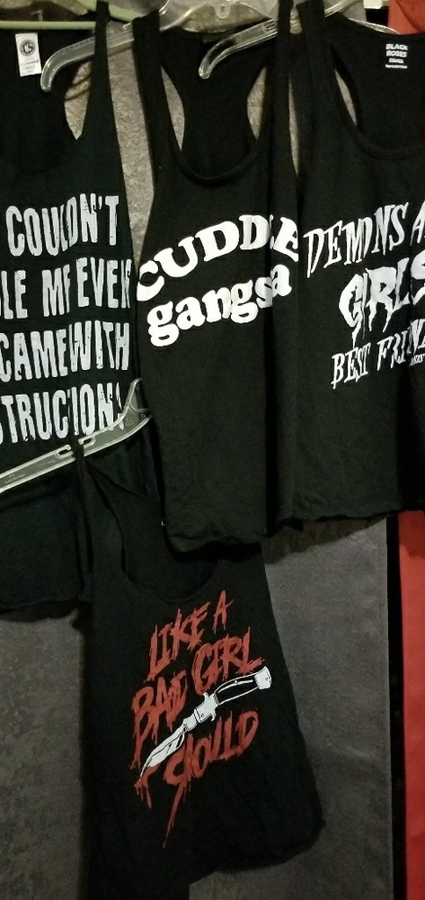 Bundle of 4 Awesome novelty tanks